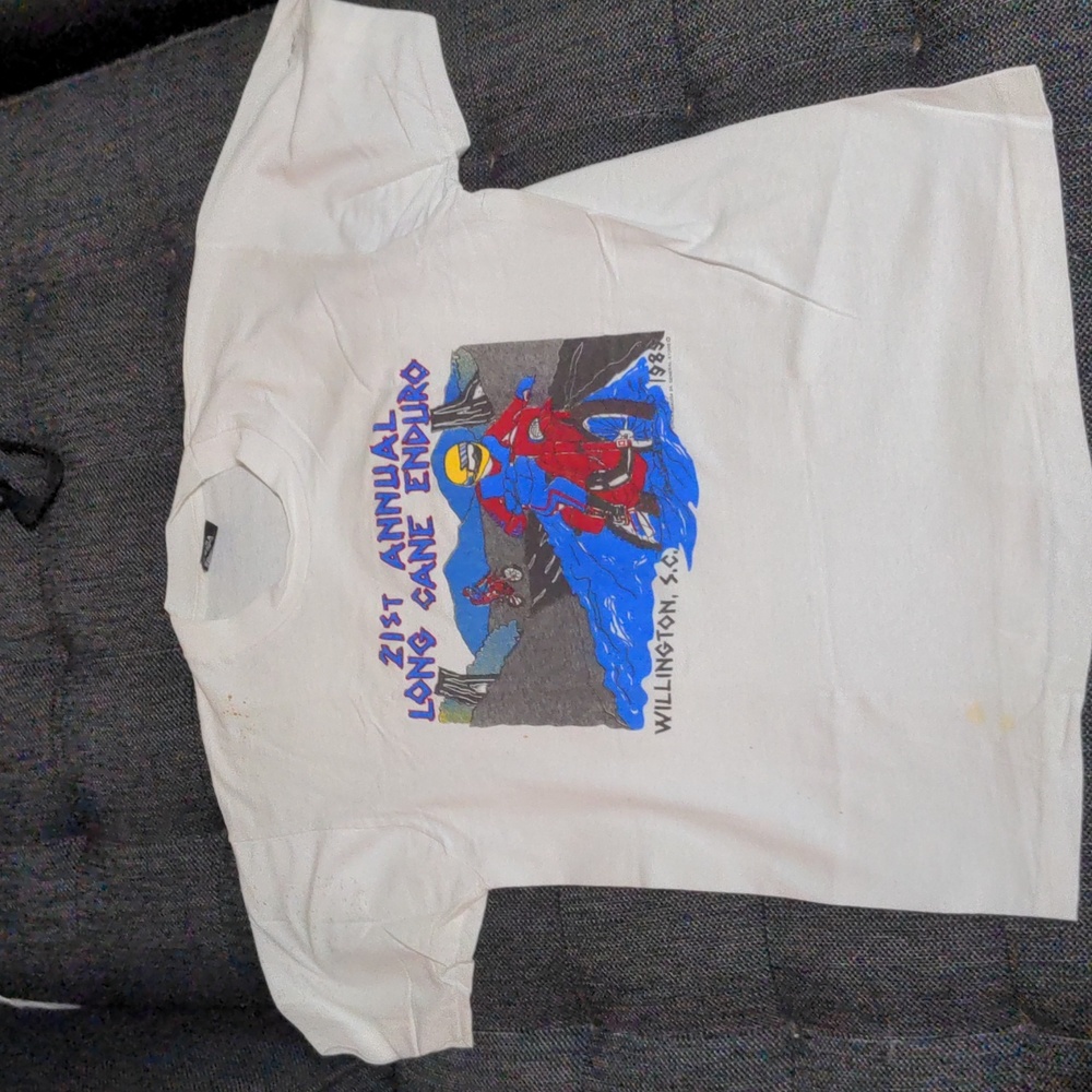 21st annual long cane enduro large tee